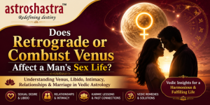 Does Retrograde or Combust Venus Affect a Man's Sex Life? | Venus in Vedic Astrology